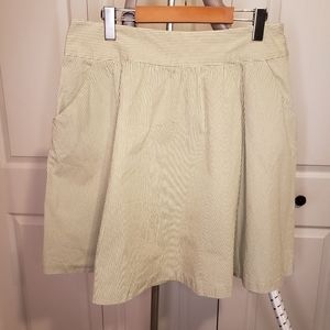 Cue designer pleated flared skirt with wide waist band. Size 12